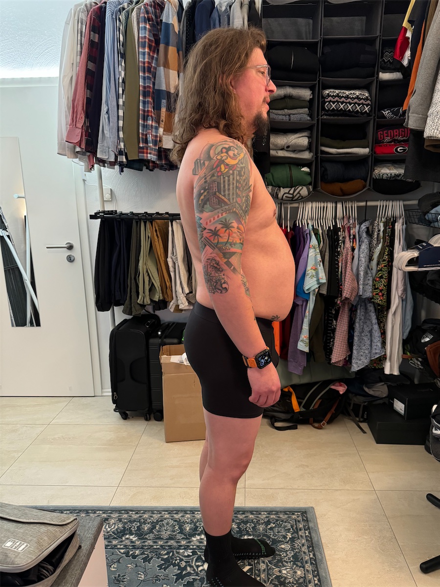 Josh before